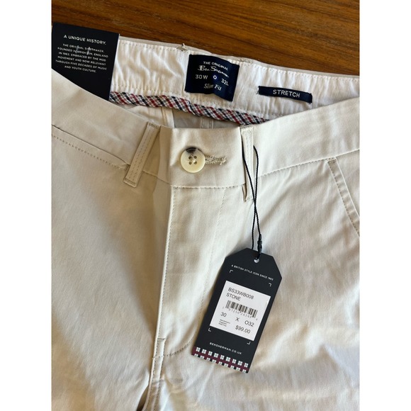 Ben Sherman Men's Khaki Dress Pants Size 30x32 *Retail $99* - Picture 2 of 3